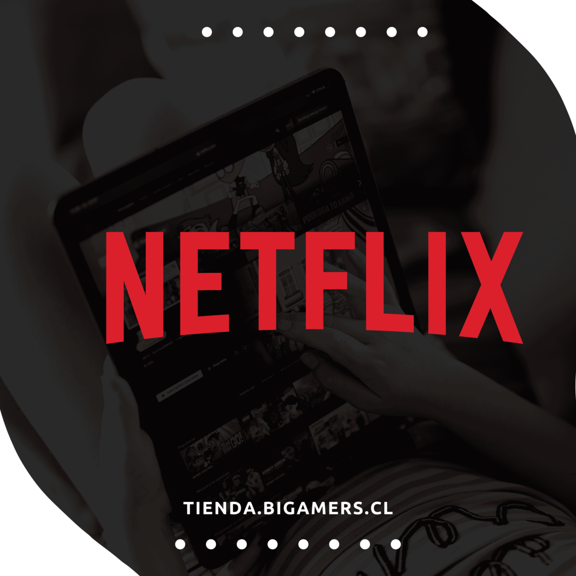 NETFLIX (1 MES) (1 Pantalla)